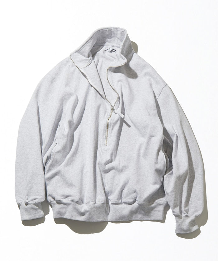 CAHLUMN Heavy Weight Jersey 3/4-Zip Cadet Collar Shirt / 半開襟衫