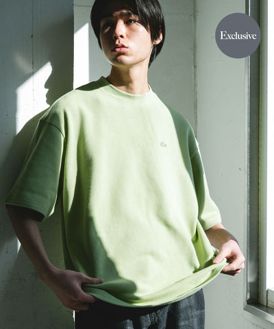 LACOSTE×DOORS　THICK PIQUE ROUND SHORT-SLEEVE / 厚磅鹿子布圓領短袖T恤