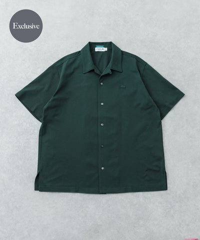 LACOSTE×URBAN RESEARCH　FUNCTIONAL PIQUE OP SHIRTS / 機能珠地開領襯衫