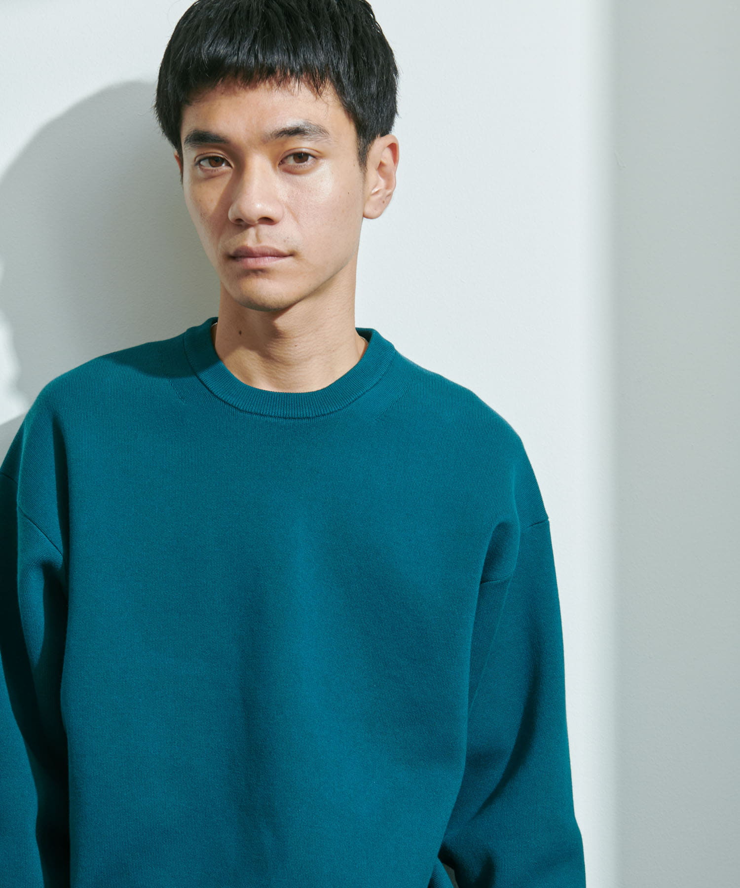 URBAN RESEARCH / UR TECH Renew Knit 輕量機能圓領針織衫