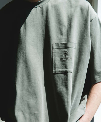 Snow Peak Apparel×DOORS　POCKET LOGO SHORT-SLEEVE T-SHIRTS / 口袋刺繡短袖T恤
