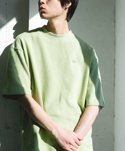 LACOSTE×DOORS　THICK PIQUE ROUND SHORT-SLEEVE / 厚磅鹿子布圓領短袖T恤