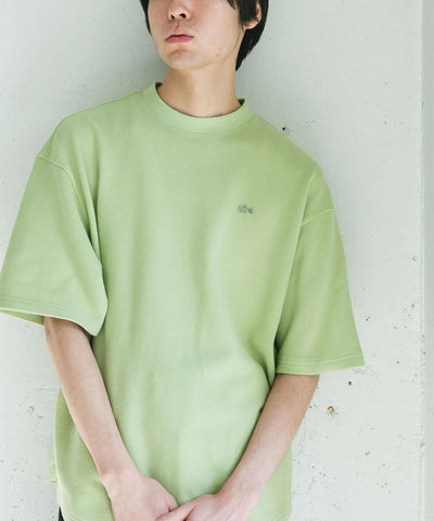 LACOSTE×DOORS　THICK PIQUE ROUND SHORT-SLEEVE / 厚磅鹿子布圓領短袖T恤