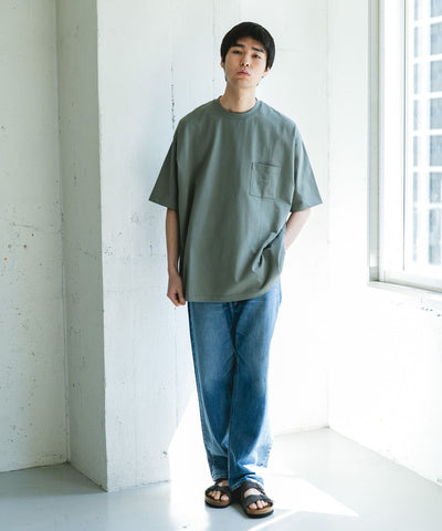 Snow Peak Apparel×DOORS　POCKET LOGO SHORT-SLEEVE T-SHIRTS / 口袋刺繡短袖T恤