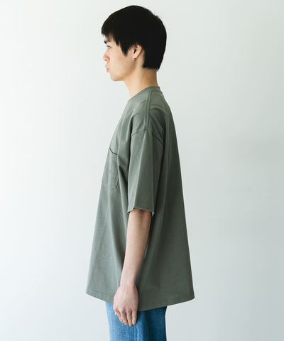 Snow Peak Apparel×DOORS　POCKET LOGO SHORT-SLEEVE T-SHIRTS / 口袋刺繡短袖T恤