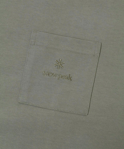 Snow Peak Apparel×DOORS　POCKET LOGO SHORT-SLEEVE T-SHIRTS / 口袋刺繡短袖T恤