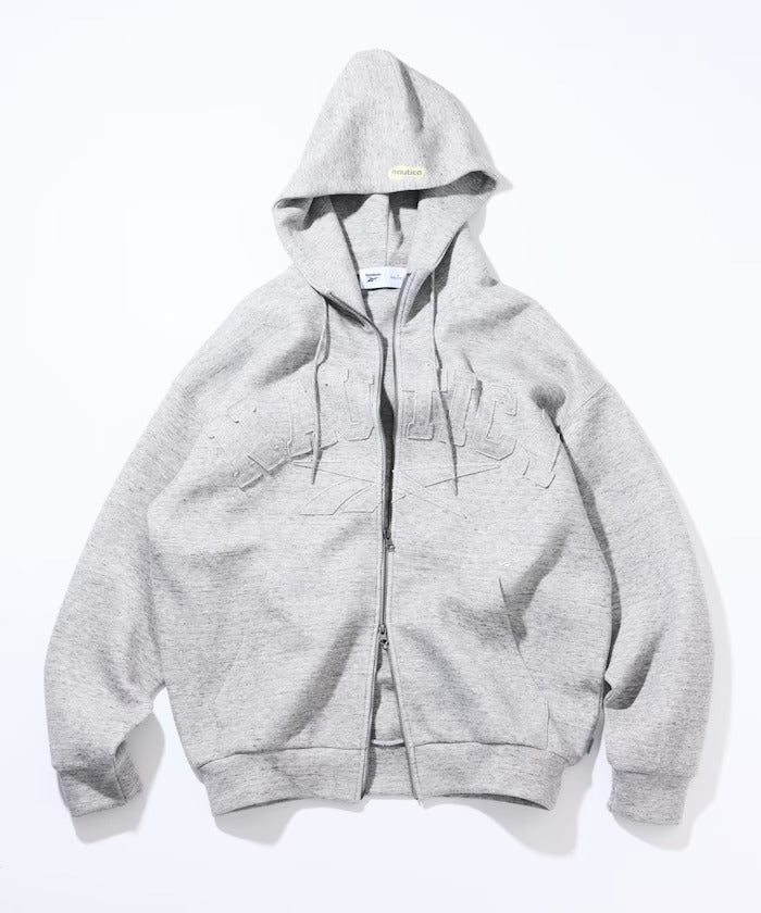 Reebok × NAUTICA / 拱形LOGO空氣層拉鍊連帽外套（日本聯名限定）
