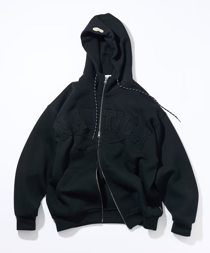 Reebok × NAUTICA / 拱形LOGO空氣層拉鍊連帽外套（日本聯名限定）