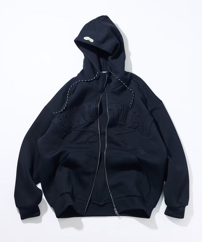 Reebok × NAUTICA / 拱形LOGO空氣層拉鍊連帽外套（日本聯名限定）