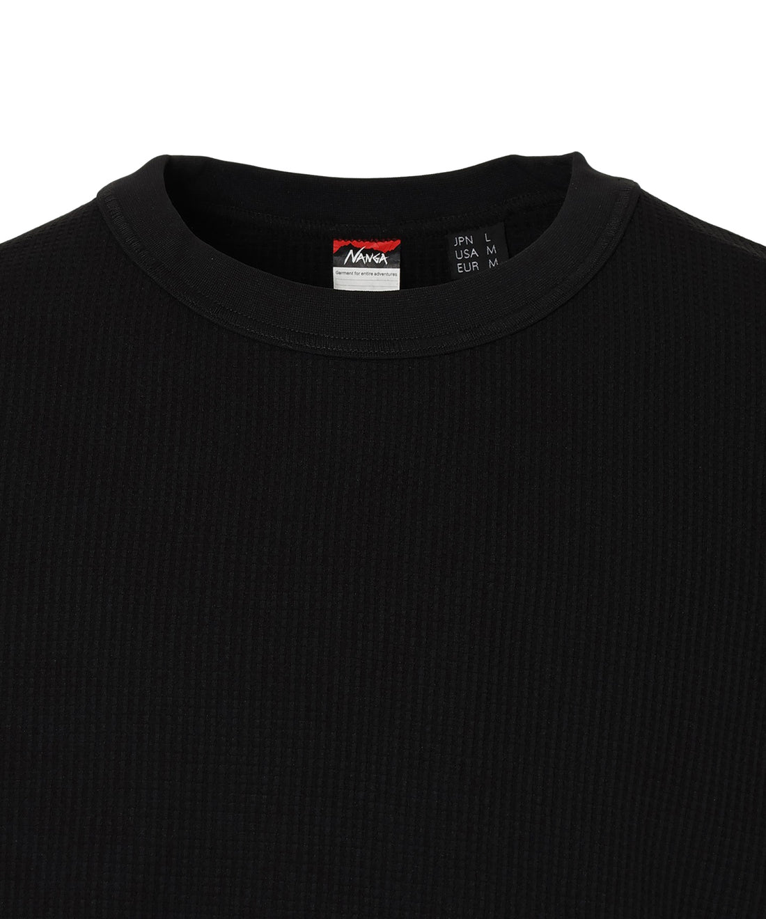 NANGA AIRFLEXR WAFFLE L/S TEE / 機能華夫格長袖T恤