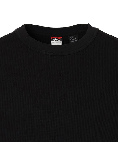 NANGA AIRFLEXR WAFFLE L/S TEE / 機能華夫格長袖T恤