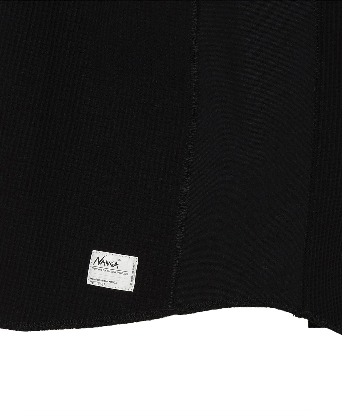 NANGA AIRFLEXR WAFFLE L/S TEE / 機能華夫格長袖T恤