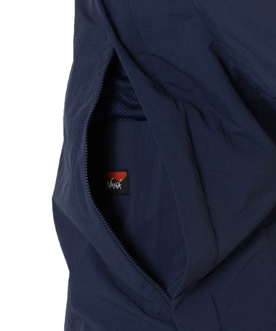 NANGA NYLON TUSSER TRACK JACKET /輕量防潑水  立領機能外套