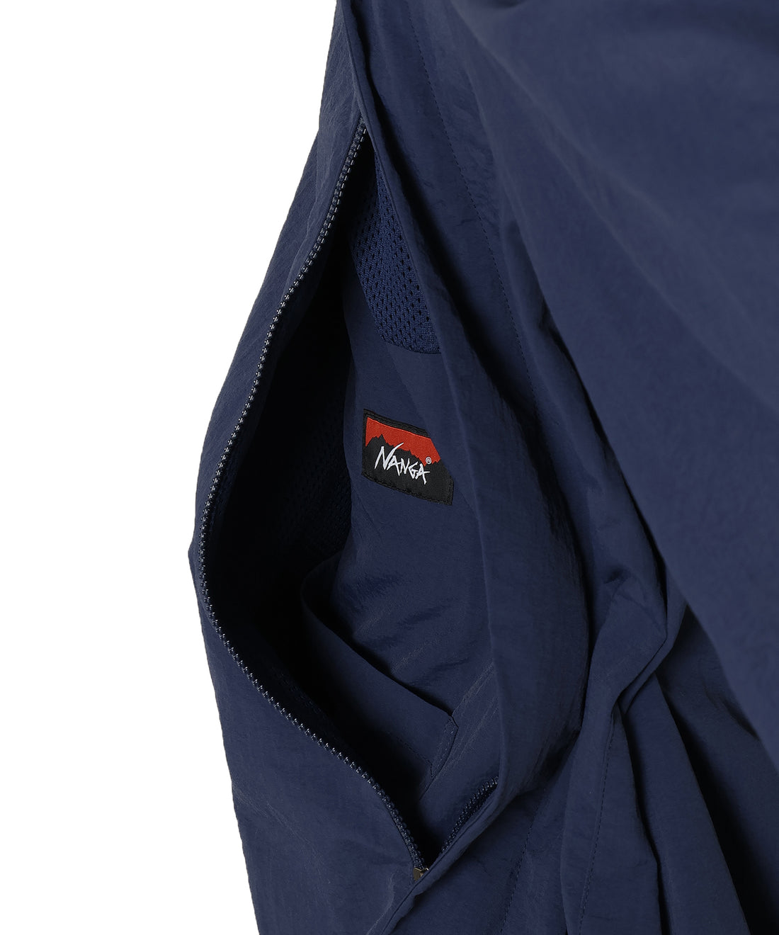 NANGA NYLON TUSSER TRACK JACKET /輕量防潑水  立領機能外套