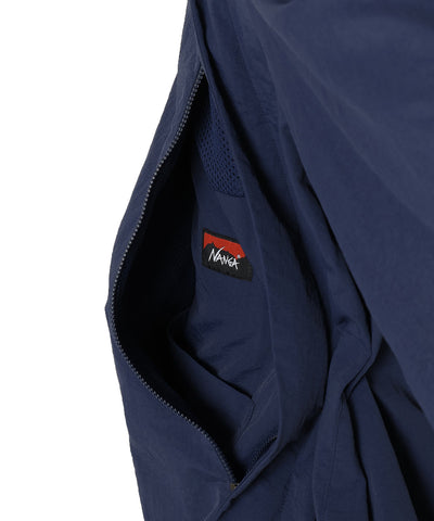 NANGA NYLON TUSSER TRACK JACKET /輕量防潑水  立領機能外套