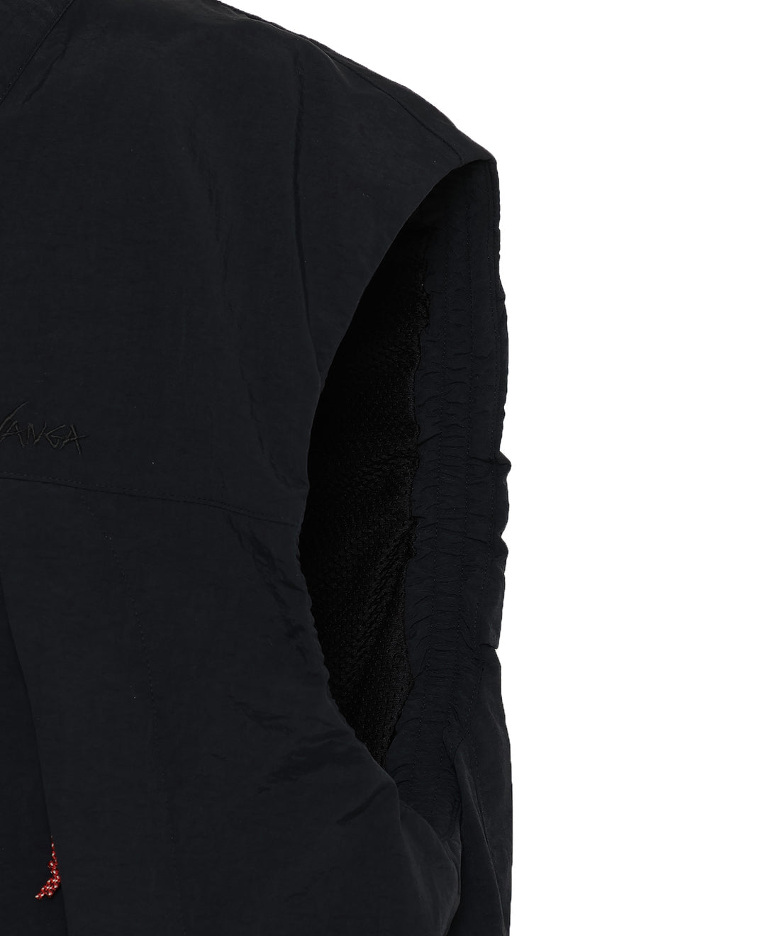NANGA NYLON TUSSER TRACK VEST / 輕量防風  戶外機能背心