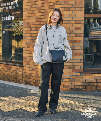 DICKIES / 別注 TC 斜紋 雙摺 直筒長褲