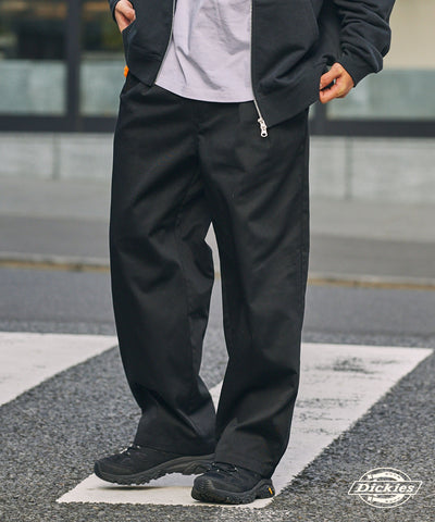 DICKIES / 別注 TC 斜紋 雙摺 直筒長褲