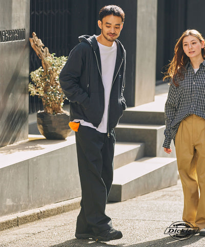 DICKIES / 別注 TC 斜紋 雙摺 直筒長褲