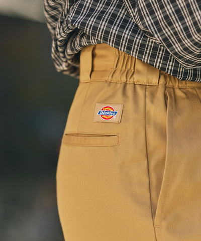 DICKIES / 別注 TC 斜紋 雙摺 直筒長褲