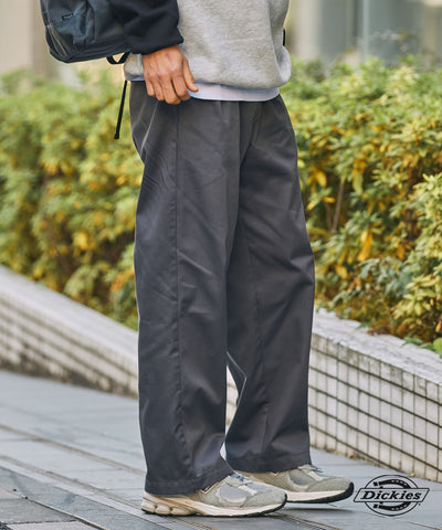 DICKIES / 別注 TC 斜紋 雙摺 直筒長褲