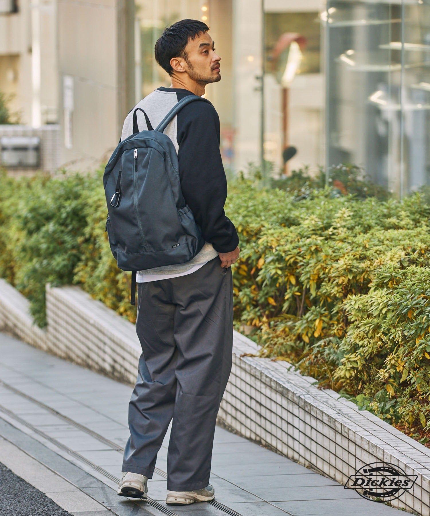 DICKIES / 別注 TC 斜紋 雙摺 直筒長褲