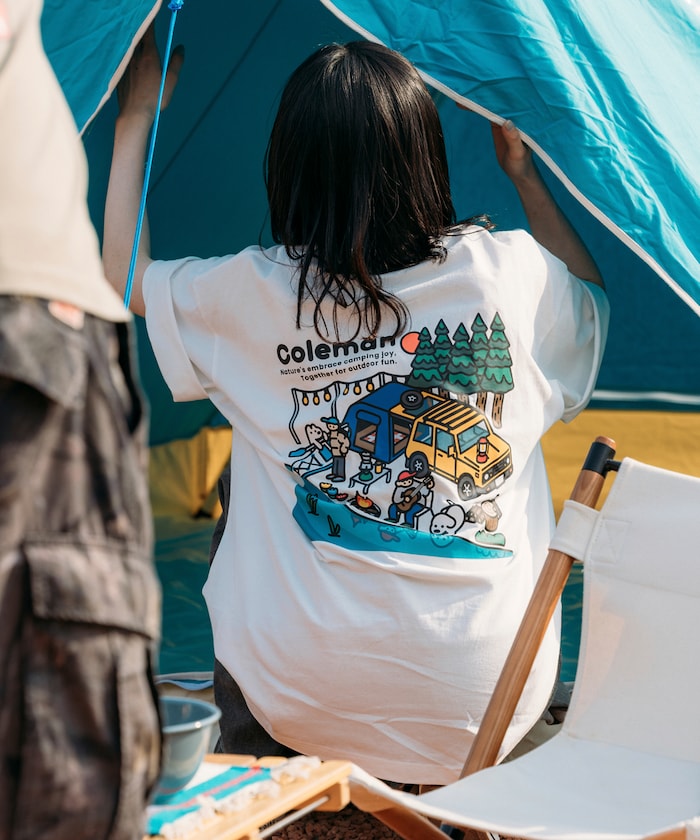 庫存倒數！！Coleman × matsui lake sied SS TEE / 短袖T恤
