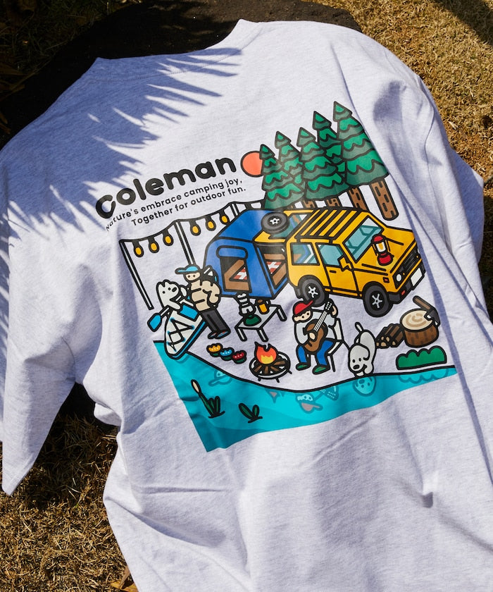 庫存倒數！！Coleman × matsui lake sied SS TEE / 短袖T恤