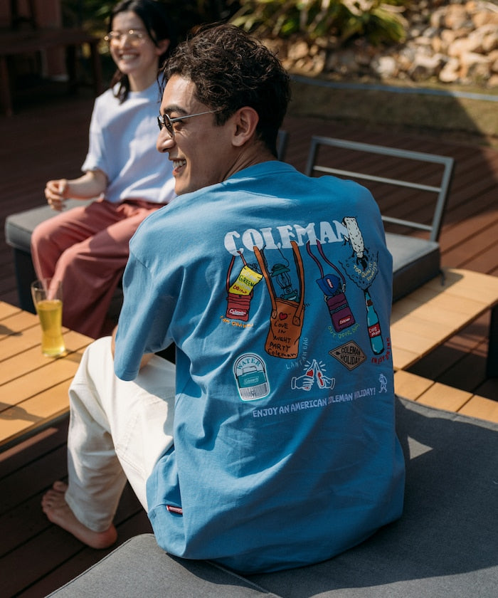 Coleman × FREAK'S STORE fes scene / 背後插畫 短袖T恤