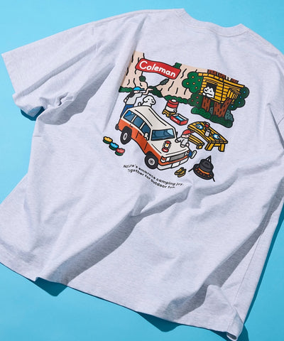 Coleman×matsui×FREAK'S STORE / 三方聯名 Rocky Camping 短袖T恤