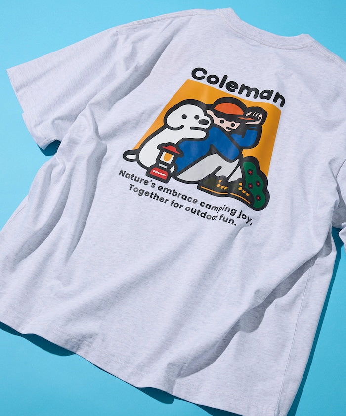 Coleman×matsui×FREAK'S STORE / 三方聯名 Hug 短袖T恤