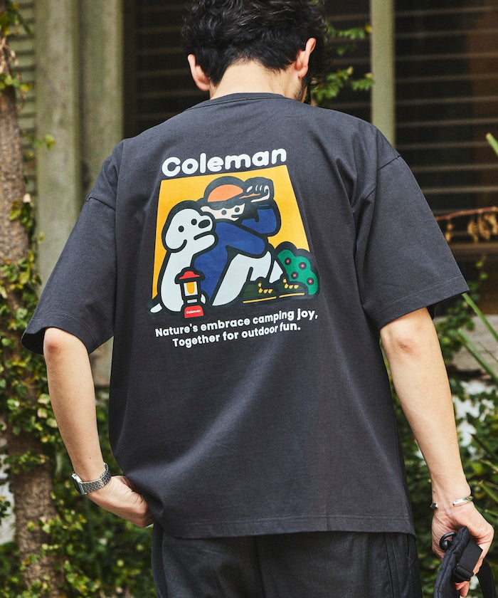 Coleman×matsui×FREAK'S STORE / 三方聯名 Hug 短袖T恤