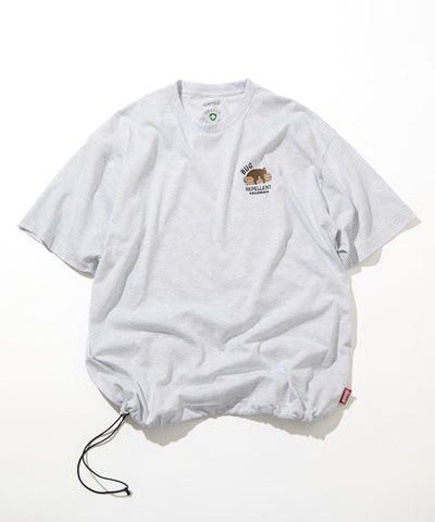Coleman × FREAK'S STORE / 防蟲機能 抽繩短袖T恤