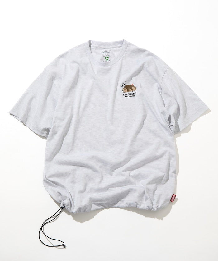 Coleman × FREAK'S STORE / 防蟲機能 抽繩短袖T恤