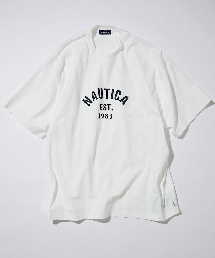 NAUTICA Felt Patch Arch Logo S/S Tee / 經典弧形 短袖T恤