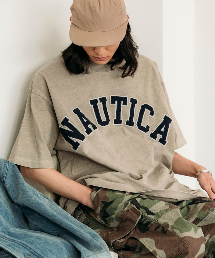 NAUTICA Pigment Dyed Arch Logo S/S Tee / 仿舊 短袖T恤 現貨