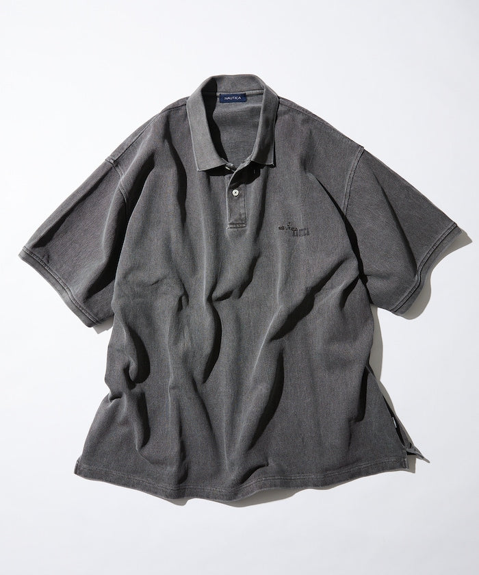 NAUTICA Garment Dyed Polo Shirt / 仿舊 POLO衫