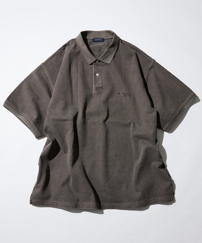 NAUTICA Garment Dyed Polo Shirt / 仿舊 POLO衫