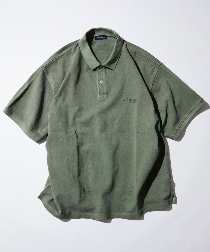 NAUTICA Garment Dyed Polo Shirt / 仿舊 POLO衫