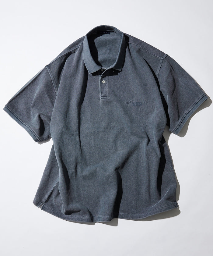 NAUTICA Garment Dyed Polo Shirt / 仿舊 POLO衫
