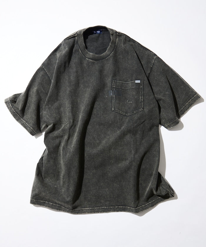 NAUTICA Bleach Washed Hidden Logo S/S PKT Tee / 水洗 口袋 短袖T恤