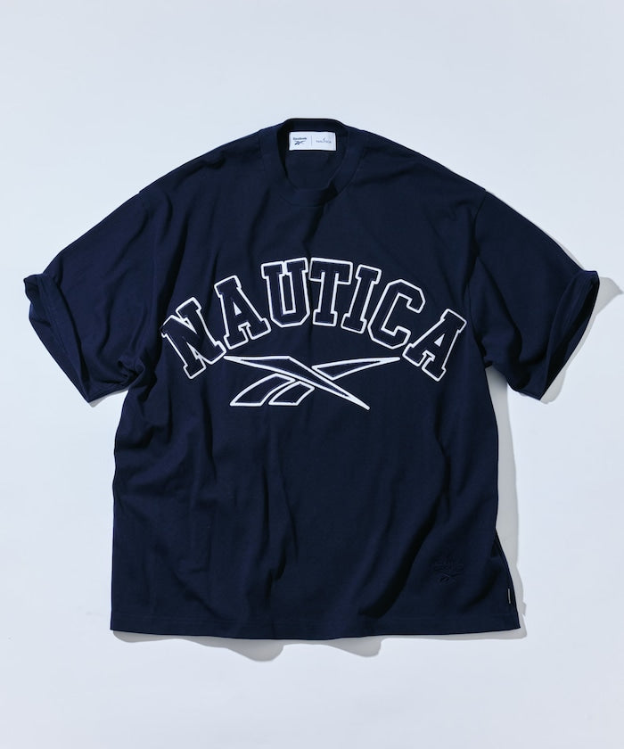 NAUTICA X REEBOK / Arch Logo 短袖T恤