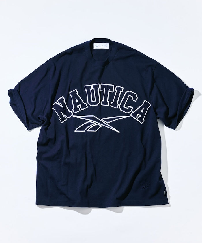 NAUTICA JP x Reebok / 聯名弧形標誌 短袖T恤