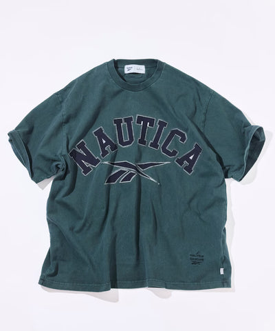 NAUTICA JP x Reebok / 聯名弧形標誌 水洗 短袖T恤