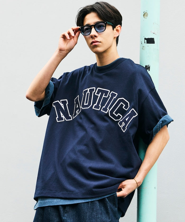NAUTICA JP / 經典弧形標誌 短袖T恤