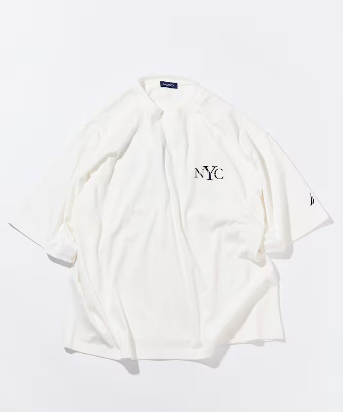 NAUTICA / NYC 印花刺繡圓領T恤