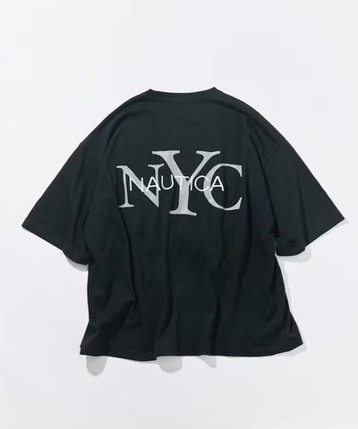 NAUTICA / NYC 印花刺繡圓領T恤