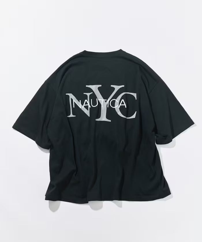 NAUTICA / NYC 印花刺繡圓領T恤