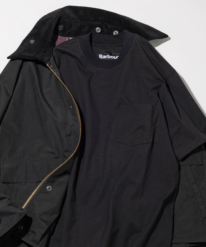 BARBOUR / 別注 日本限定 刺繡口袋Ｔ恤
