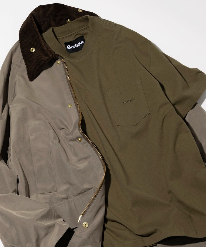 BARBOUR / 別注 日本限定 刺繡口袋Ｔ恤